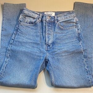 Reformation Light Blue High-Rise Jeans